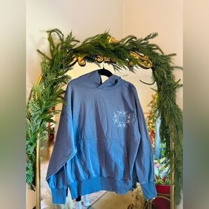 Boys lie blue oversized hoodie OS